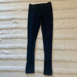 Mossimo supply co leggings black jazz pants joggers cotton spandex women size XS